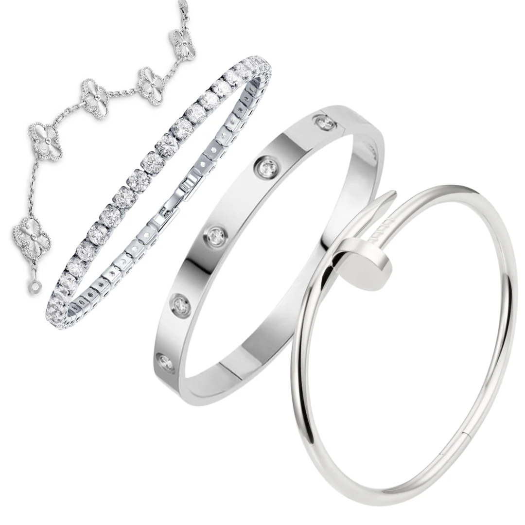 BELLA SILVER | BRACELET SET
