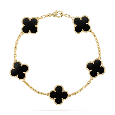 FLORAL BEAUTY BRACELET | GOLD
