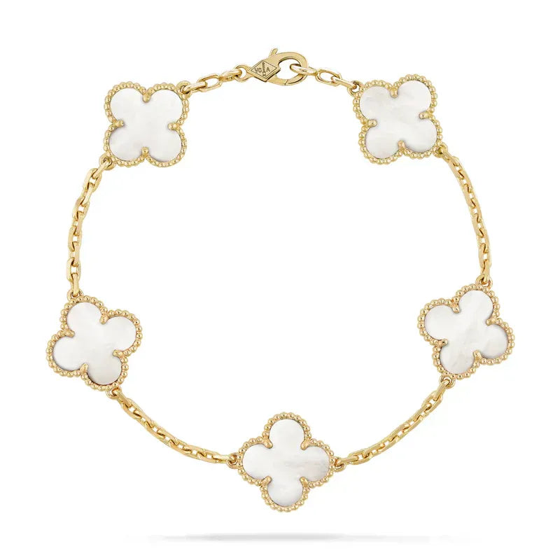 FLORAL BEAUTY BRACELET | GOLD