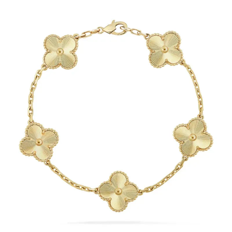 FLORAL BEAUTY BRACELET | GOLD